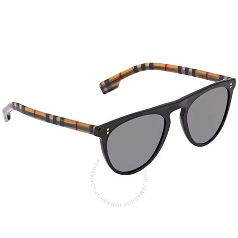 Burberry Bluebird Grey Polarized Geometric Unise 